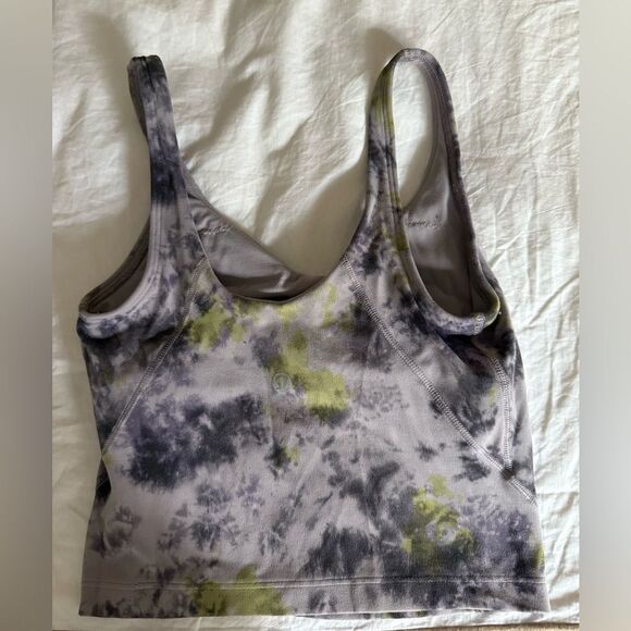 Lululemon Align Cropped TankTop With Shelf Bra. Size 0 - Picture 2 of 5